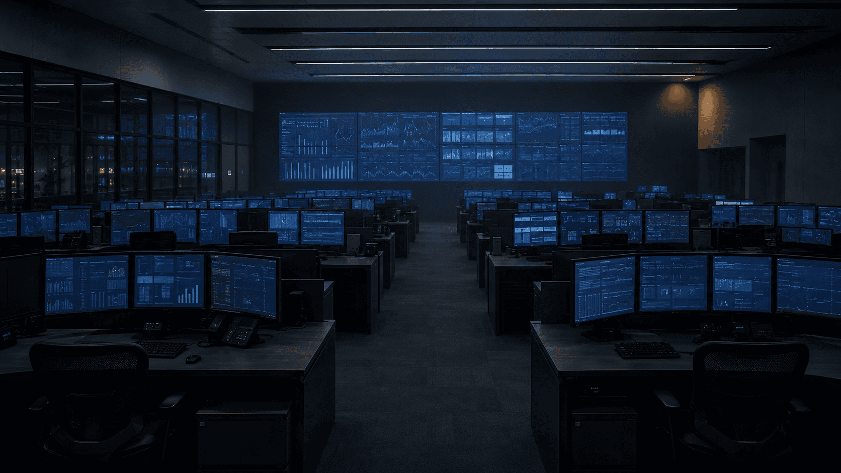 PMA Clearing operations control room