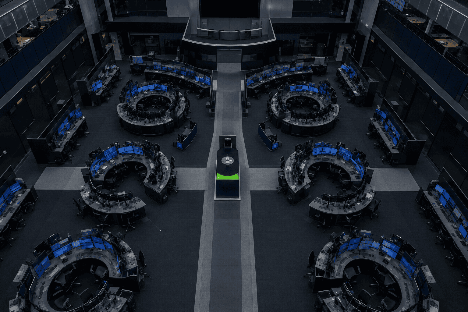 institutional trading floor